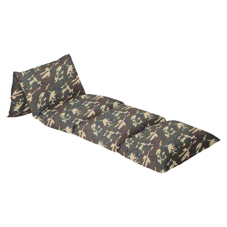 Sweet Jojo Designs Camo 100 Cotton Floor Pillow Lounger Cover